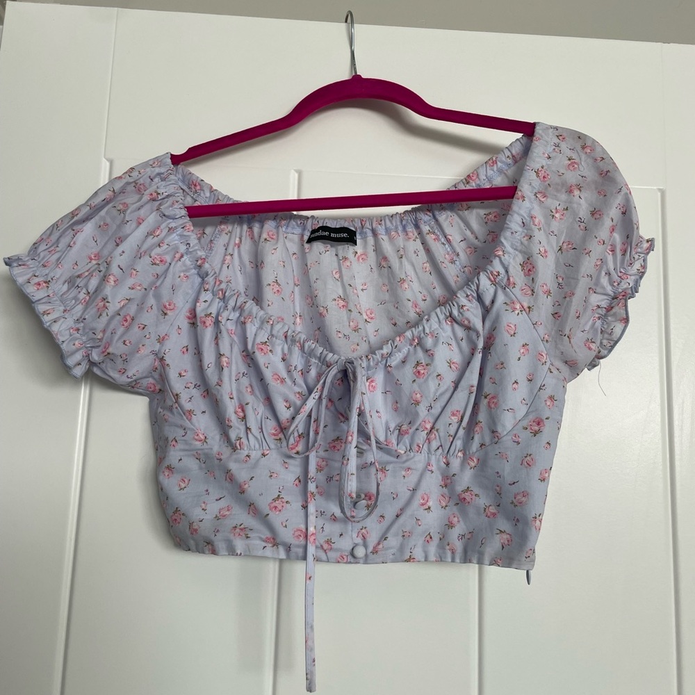 Sundae Muse Floral Top
